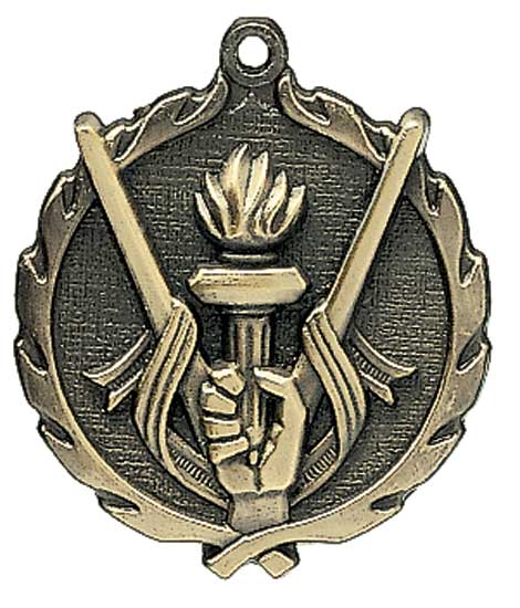 (image for) Victory Die Cast Medal - 1 3/4"