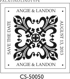 Designer Monogram Stamp - CS-50050PI