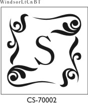 Designer Monogram Stamp - CS-70002