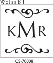 Designer Monogram Stamp - CS-70008PI