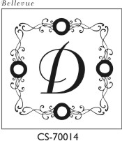 Designer Monogram Stamp - CS-70014 Designer Monogram Stamp - CS-70014