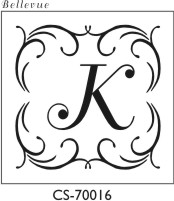 Designer Monogram Stamp - CS-70016 Designer Monogram Stamp - CS-70016