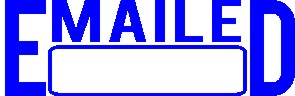 EMAILED Stock Stamp EMAILED Stock Stamp