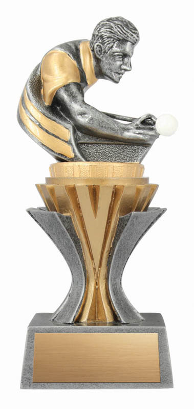 Flexx Billiards Trophy - 6 1/2"