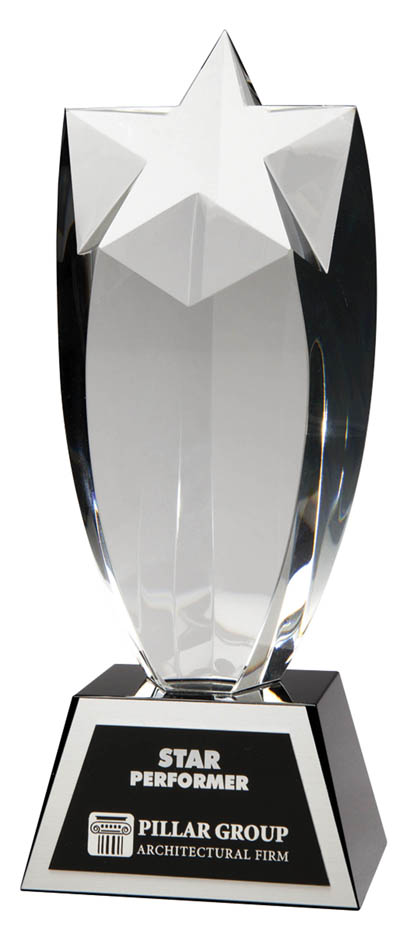 (image for) GCY230A - 8" Crystal Award