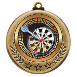 Darts Spectrum Series Medal - 2 3/4"