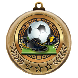 (image for) Soccer Spectrum Series Medal - 2 3/4"