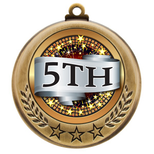 5th Spectrum Series Medal - 2 3/4"