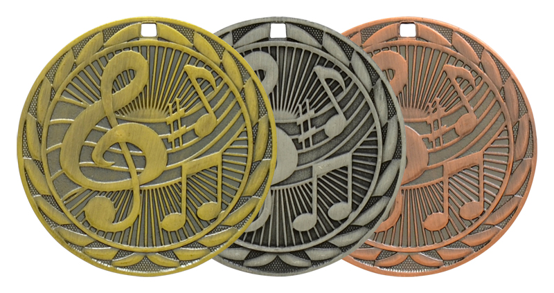 Iron Series Medals - Music