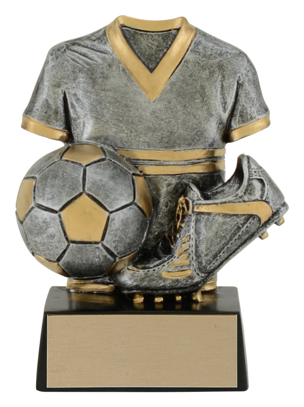 Soccer Jersey Trophy - 3 3/4"