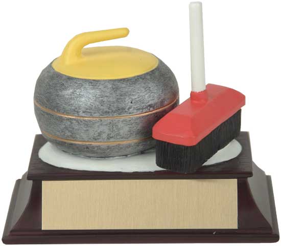 (image for) Curling Award - 3" RF00019FC