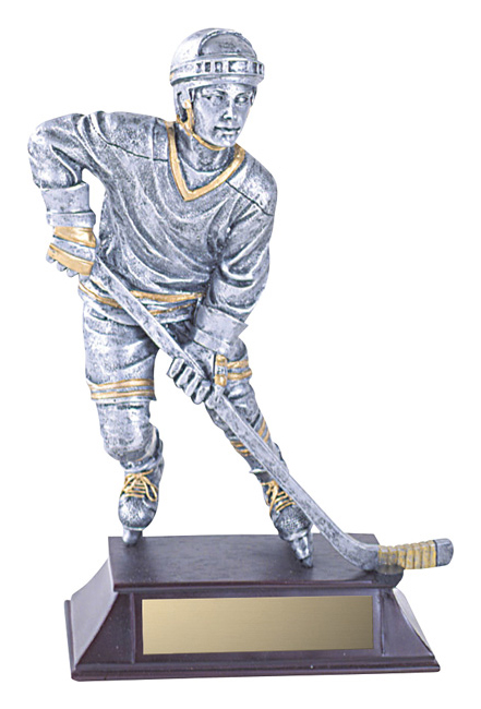 (image for) Vintage Male Hockey Player - 6 1/4"