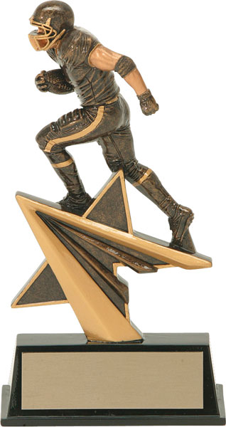Football Aztec Gold Star Power Trophy