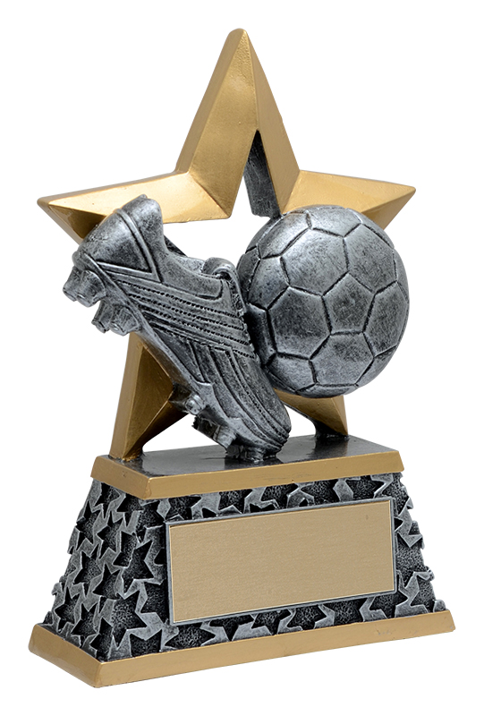 Rockstar Soccer Award - 6"
