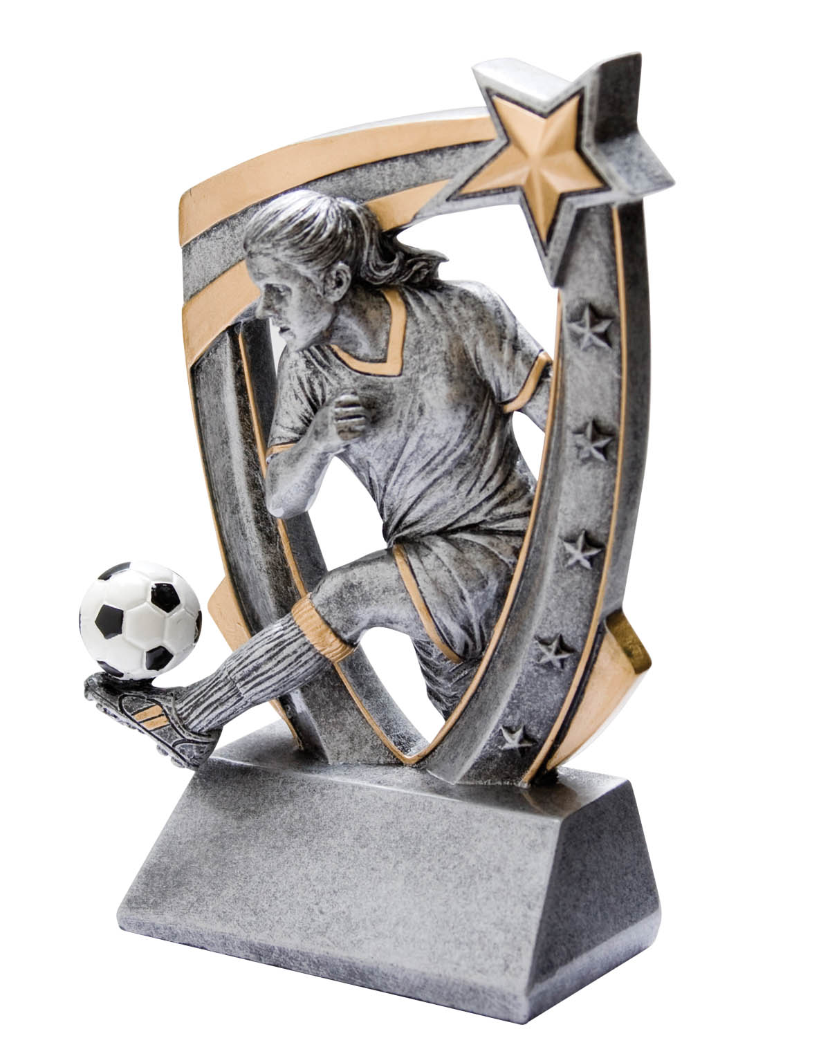 Female Soccer 3-D Resin Award
