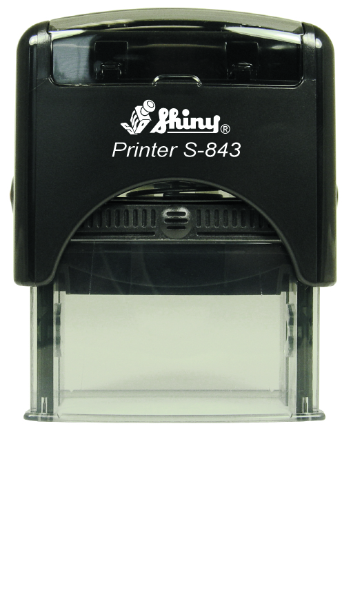 Shiny S-843 Self-Inking Stamp (1 7/8" x 3/4")
