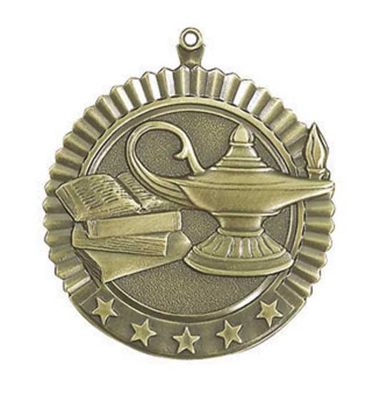 Lamp of Knowledge Star Medal (image for) Lamp of Knowledge Star Medal