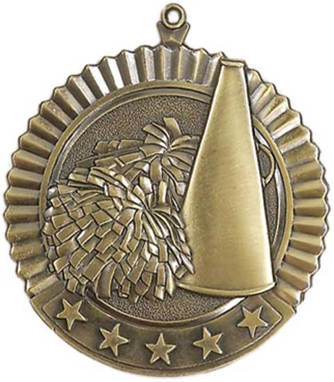 Cheerleading Star Medal (image for) Cheerleading Star Medal