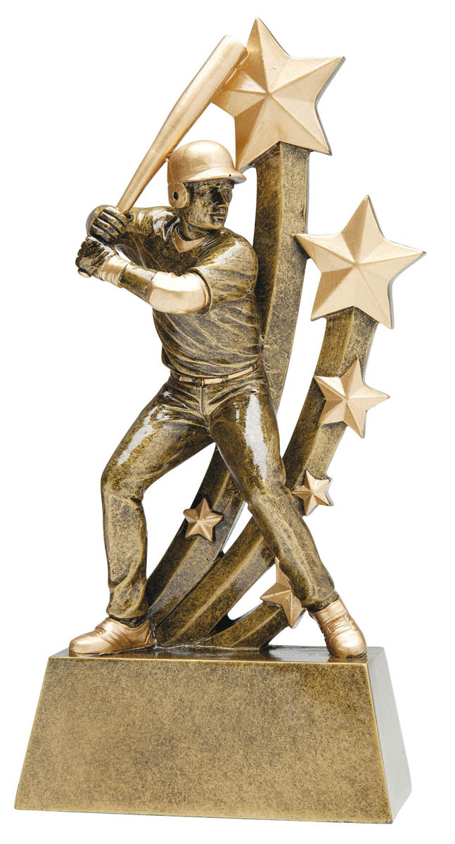 Sentinel Male Baseball Trophy - 6" (image for) Sentinel Male Baseball Trophy - 6"