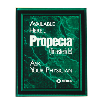 Acrylic Border Plaque - Green - 8" x 10" (image for) Acrylic Border Plaque - Green - 8" x 10"
