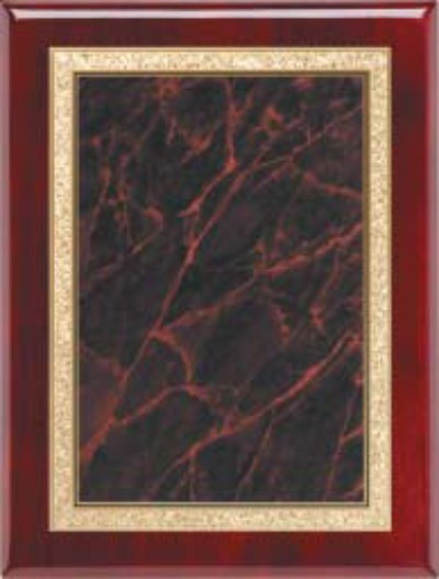 (image for) Rosewood Plaque - Red 7" x 9"