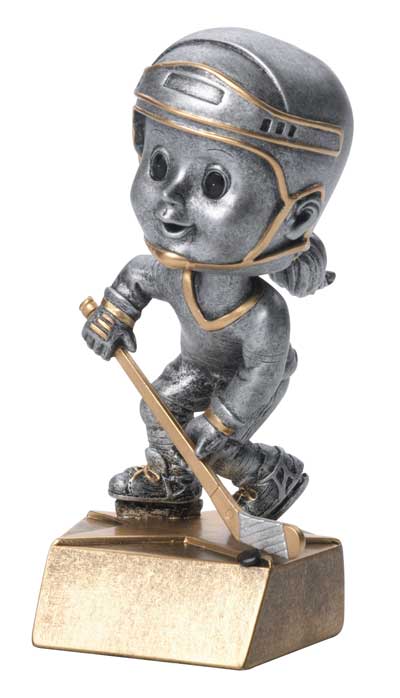 Female Hockey Bobble Head (image for) Female Hockey Bobble Head