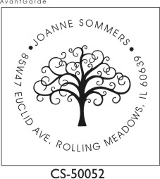 Designer Address Stamp - CS-50052 (image for) Designer Address Stamp - CS-50052