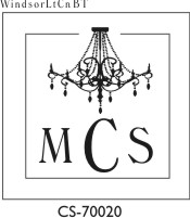 Designer Monogram Stamp - CS-70020PI (image for) Designer Monogram Stamp - CS-70020PI