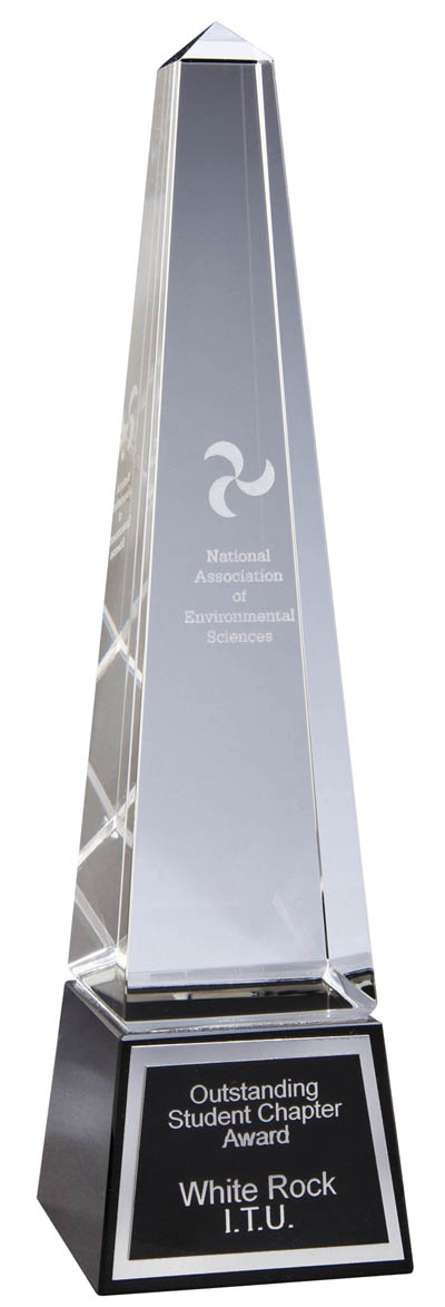 GCY156A - 8" Crystal Award (image for) GCY156A - 8" Crystal Award