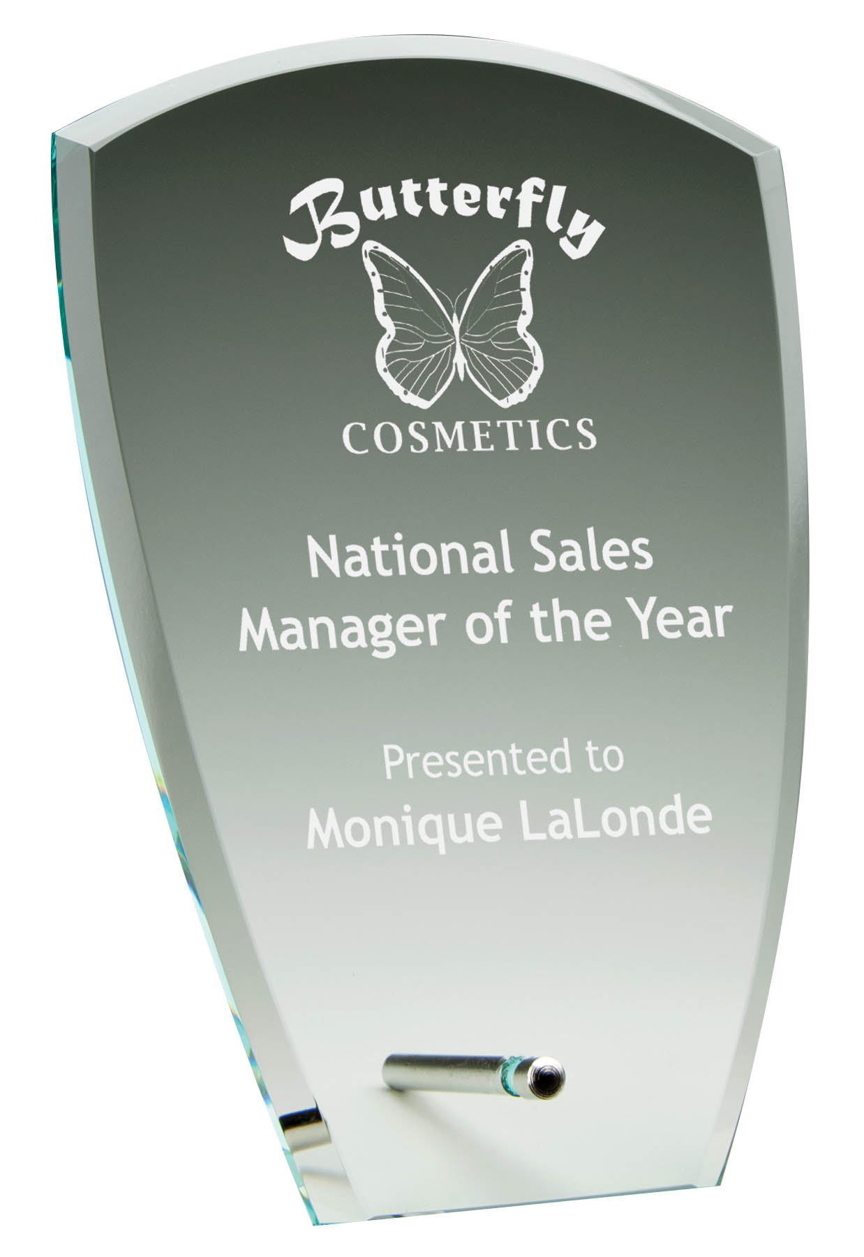 Jade Glass Award - 7" - GL857 B (image for) Jade Glass Award - 7" - GL857 B