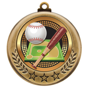 Baseball Spectrum Series Medal - 2 3/4" (image for) Baseball Spectrum Series Medal - 2 3/4"