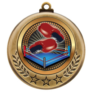 Boxing Spectrum Series Medal - 2 3/4" (image for) Boxing Spectrum Series Medal - 2 3/4"
