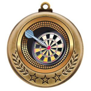 Darts Spectrum Series Medal - 2 3/4" (image for) Darts Spectrum Series Medal - 2 3/4"
