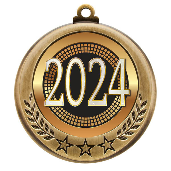 Year Spectrum Series Medal - 2 3/4" (image for) Year Spectrum Series Medal - 2 3/4"