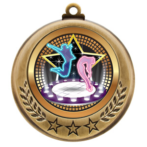 Dance Spectrum Series Medal 2 3/4" (image for) Dance Spectrum Series Medal 2 3/4"
