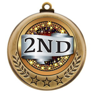 2nd Spectrum Series Medal - 2 3/4" (image for) 2nd Spectrum Series Medal - 2 3/4"