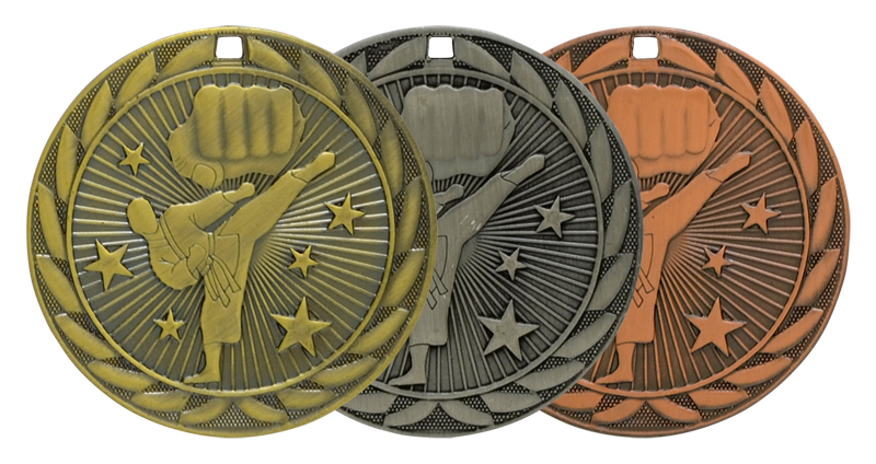 Iron Series Medals - Karate (image for) Iron Series Medals - Karate
