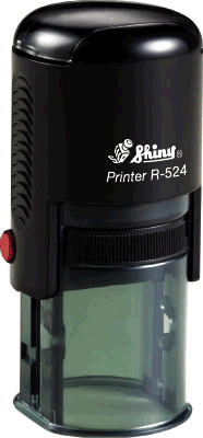 Shiny R-524 Self-Inking Stamp (1" dia) (image for) Shiny R-524 Self-Inking Stamp (1" dia)