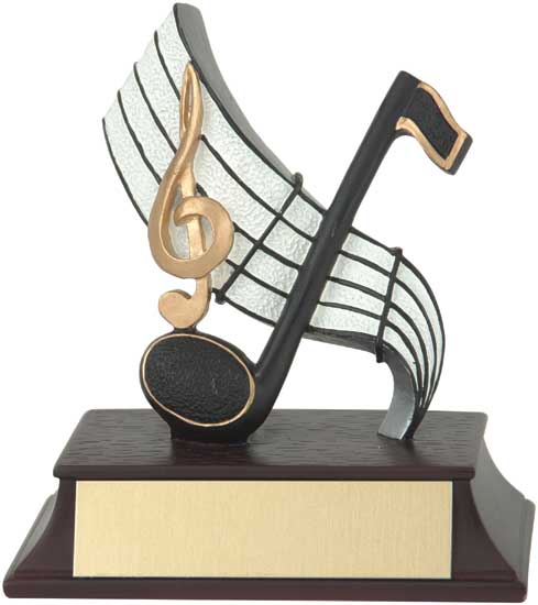 Music Award - 5 3/4" RF00140FC (image for) Music Award - 5 3/4" RF00140FC