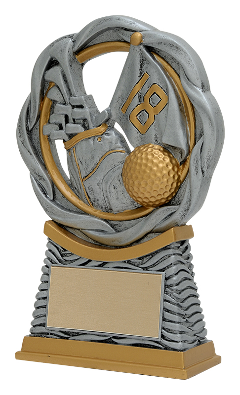Golf Fusion Award - 5 3/4" (image for) Golf Fusion Award - 5 3/4"
