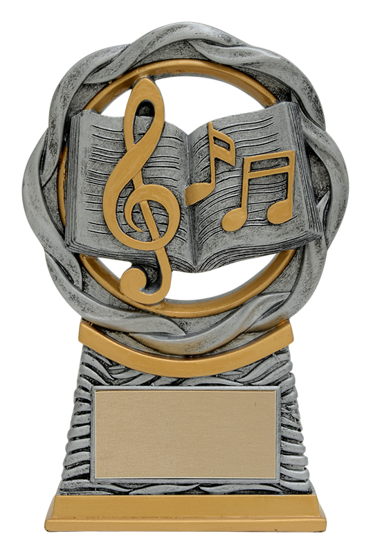 Music Fusion Trophy - 6.25" (image for) Music Fusion Trophy - 6.25"