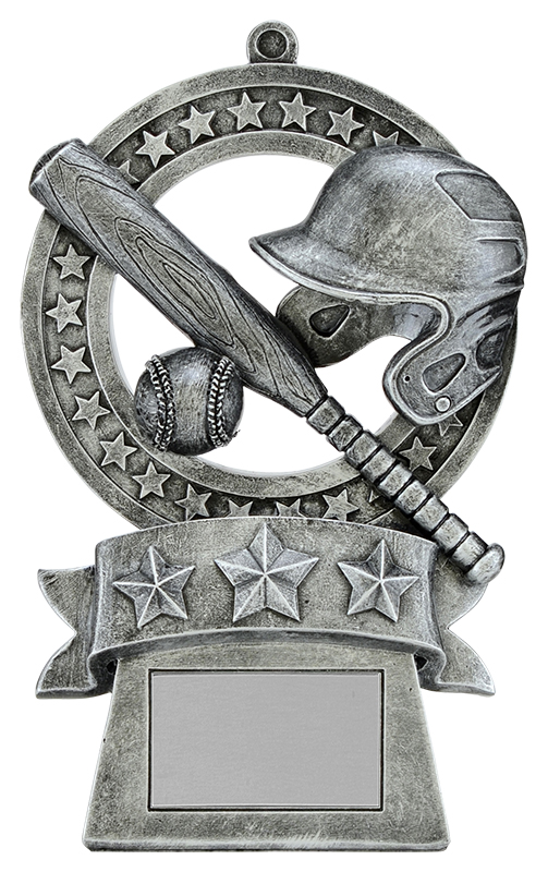 Baseball Star Medal Awards - 5 3/8" (image for) Baseball Star Medal Awards - 5 3/8"