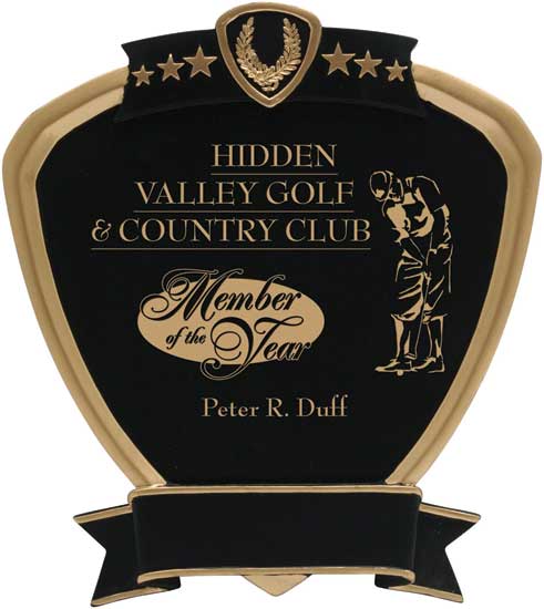 Signature Shield Award - 7 1/2" x 8 1/2" (image for) Signature Shield Award - 7 1/2" x 8 1/2"