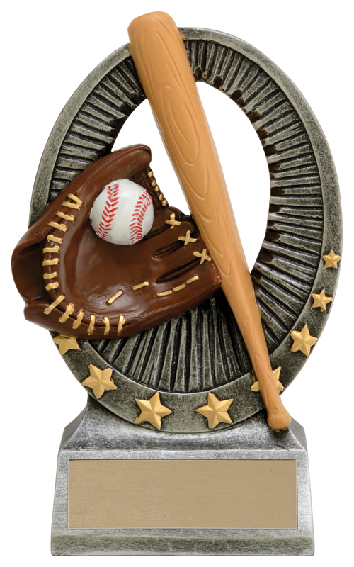Baseball Ovation Award - 5 1/2" (image for) Baseball Ovation Award - 5 1/2"
