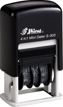 Shiny S-303 Stock Dater - Received/Emailed/Paid (image for) Shiny S-303 Stock Dater - Received/Emailed/Paid