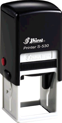 Shiny S-530 Self-Inking Stamp (1 1/4" x 1 1/4") (image for) Shiny S-530 Self-Inking Stamp (1 1/4" x 1 1/4")