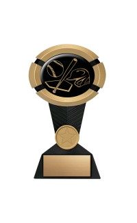 Impact Series Baseball Award - 5" Gold (image for) Impact Series Baseball Award - 5" Gold