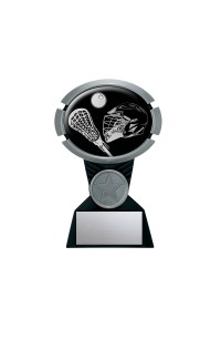 Impact Series Lacrosse Award - 7" Silver (image for) Impact Series Lacrosse Award - 7" Silver