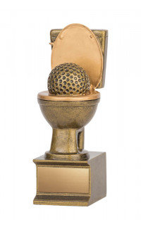 Golden Flush Award - 6" (image for) Golden Flush Award - 6"
