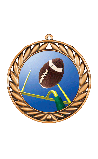 Football Extreme 3-D Sport Medal (image for) Football Extreme 3-D Sport Medal
